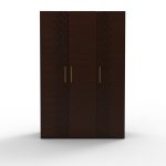 showroom of regal furniture near me wooden 3 door almirah design trending wardrobe styles Bangladesh