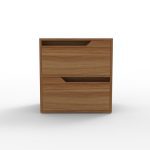 12,Modern bedside table with built-in LED lighting — smart and stylish bedroom accent