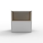 21,Slim bedside table with hairpin legs — retro-inspired design for small spaces