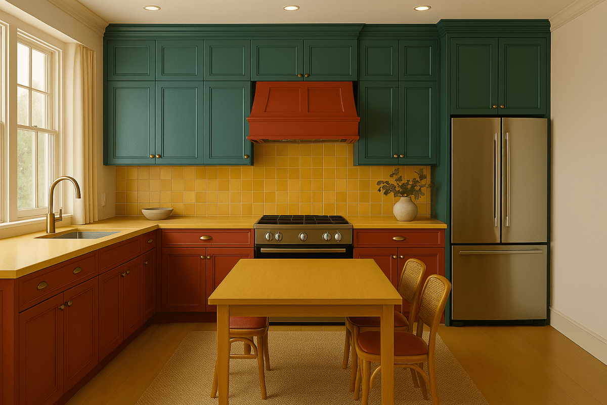 teridonal kitchen cabinet design 2025
